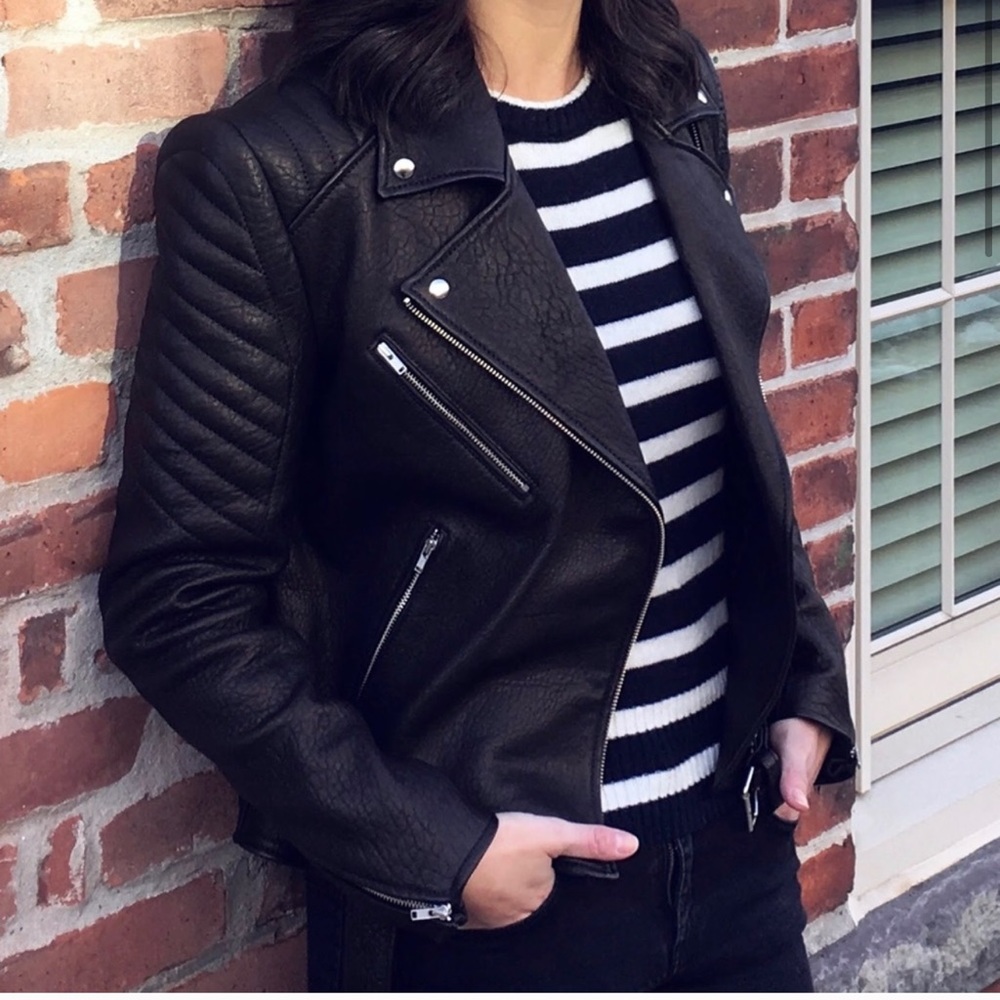 Primari Australia Black Leather Jacket